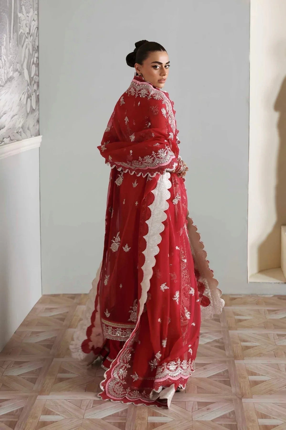 Akbar Aslam | Deewani Wedding Formals | Yeloria - Aqsa Fabrics