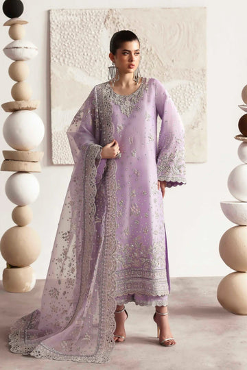 Akbar Aslam | Luxury Formals 25 | Champagne - Aqsa Fabrics