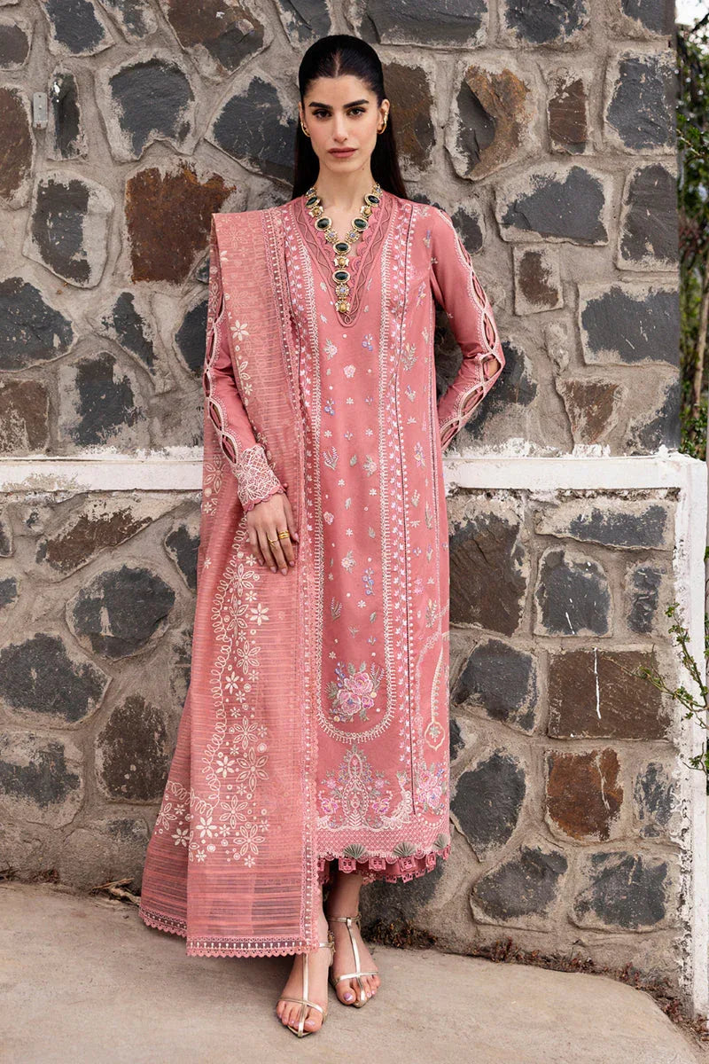 Qalamkar | Qlinekari Lawn | DC-03 Moya - Aqsa Fabrics