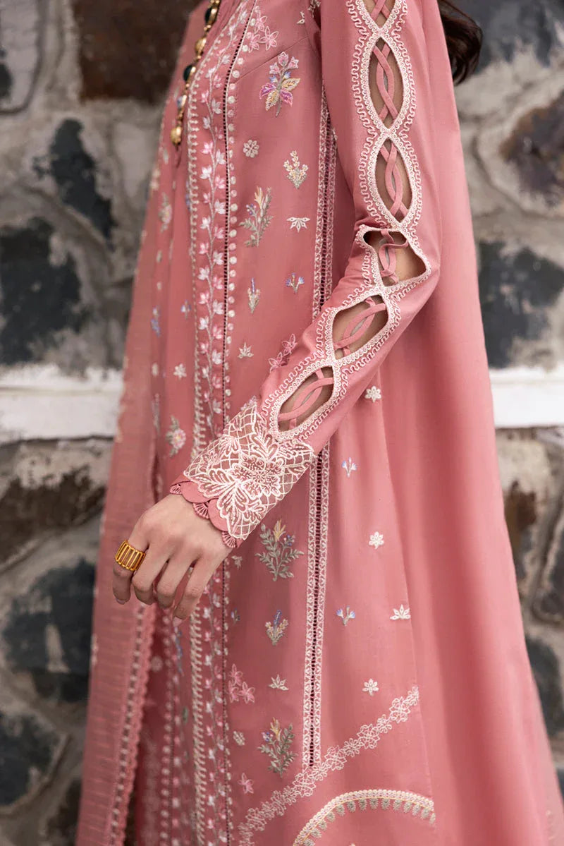 Qalamkar | Qlinekari Lawn | DC-03 Moya - Aqsa Fabrics