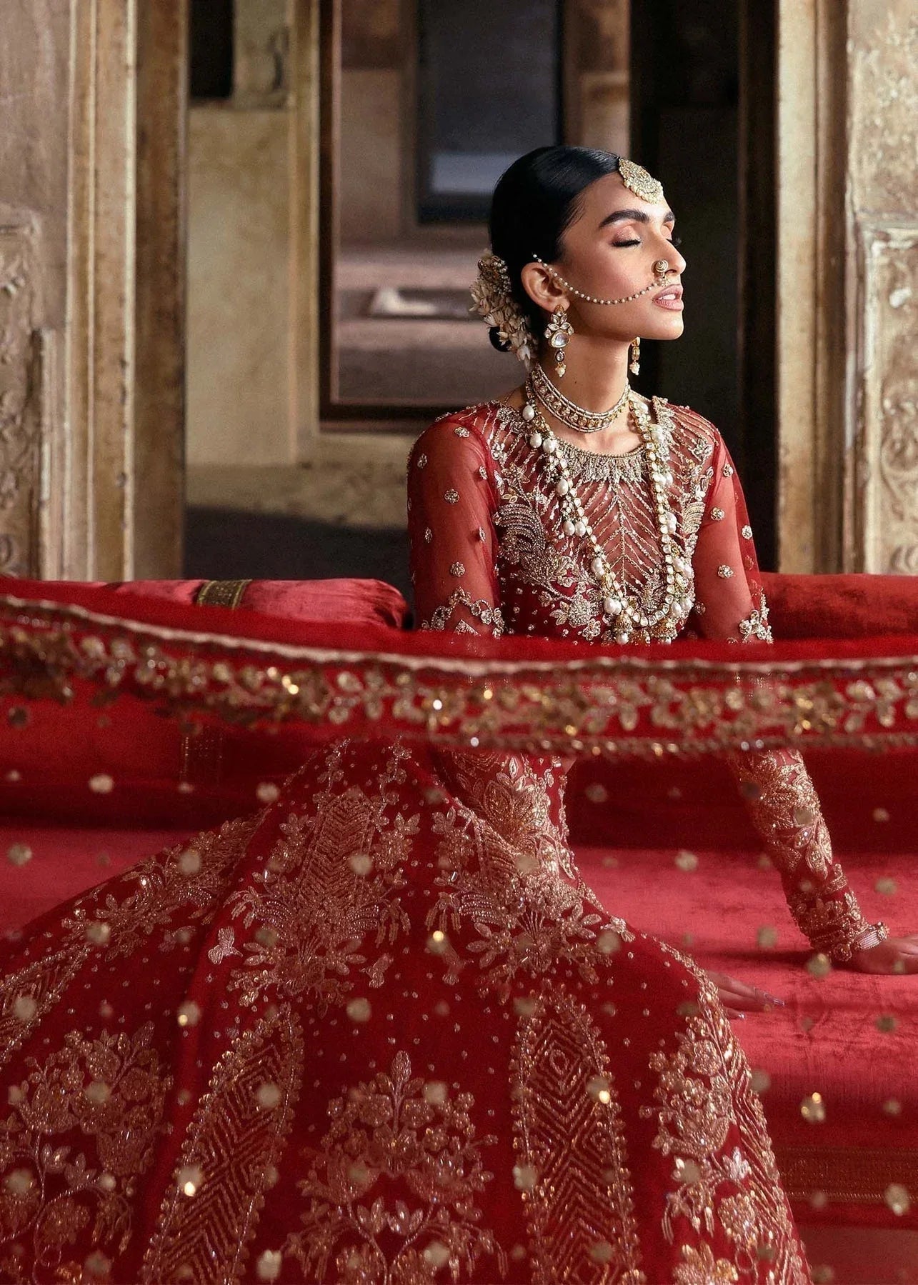 Akbar Aslam | Rajkumari Bridals | Rajbano - Aqsa Fabrics