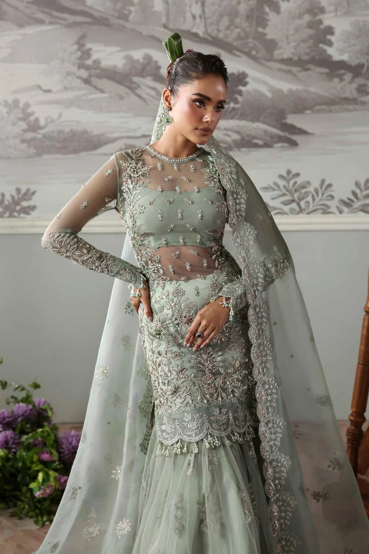 Akbar Aslam | Deewani Wedding Formals | Silvenza - Aqsa Fabrics