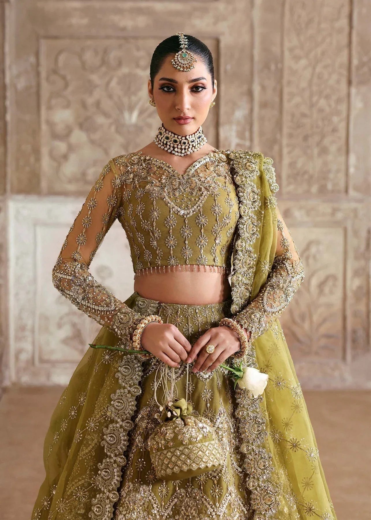 Akbar Aslam | Rajkumari Bridals | Zarnigar - Aqsa Fabrics