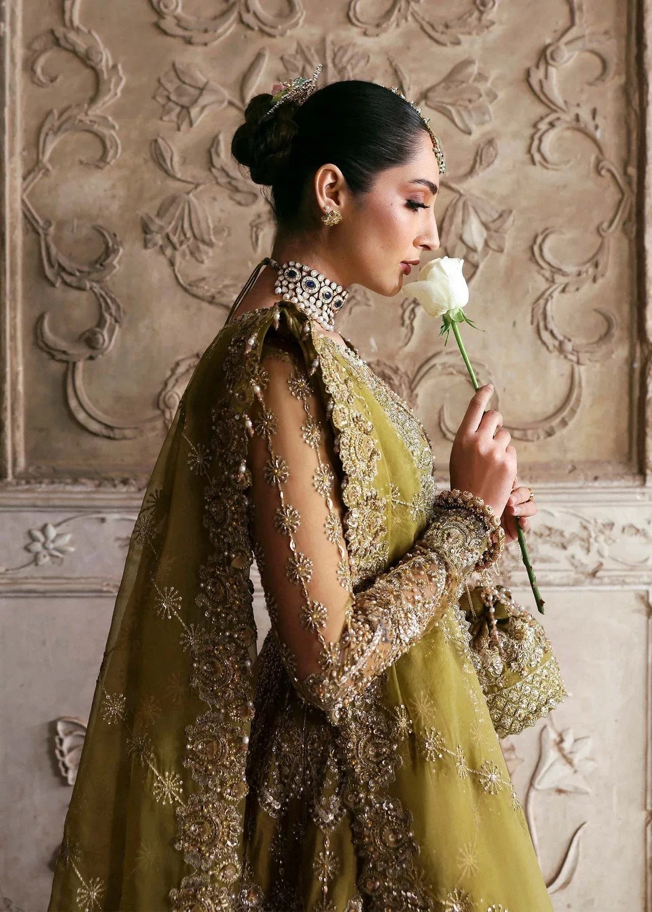 Akbar Aslam | Rajkumari Bridals | Zarnigar - Aqsa Fabrics