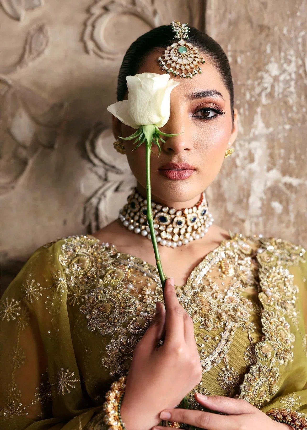 Akbar Aslam | Rajkumari Bridals | Zarnigar - Aqsa Fabrics