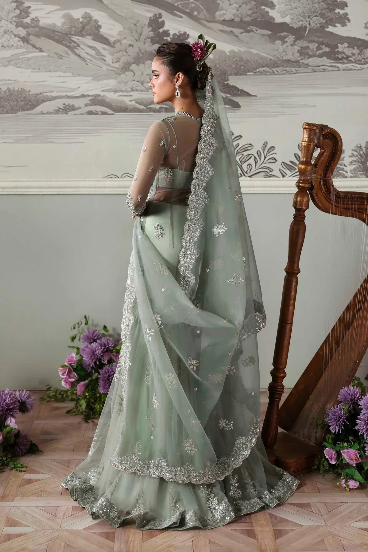 Akbar Aslam | Deewani Wedding Formals | Silvenza - Aqsa Fabrics