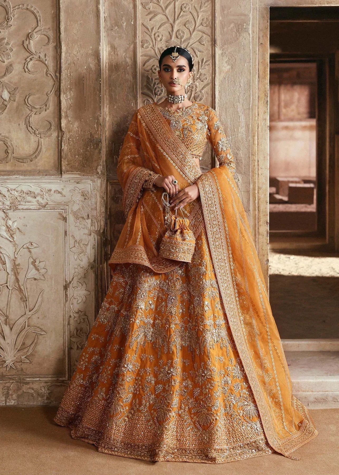 Akbar Aslam | Rajkumari Bridals | Noorani - Aqsa Fabrics