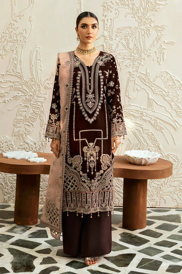 Ramsha | Velvet Collection | V-606 - Aqsa Fabrics