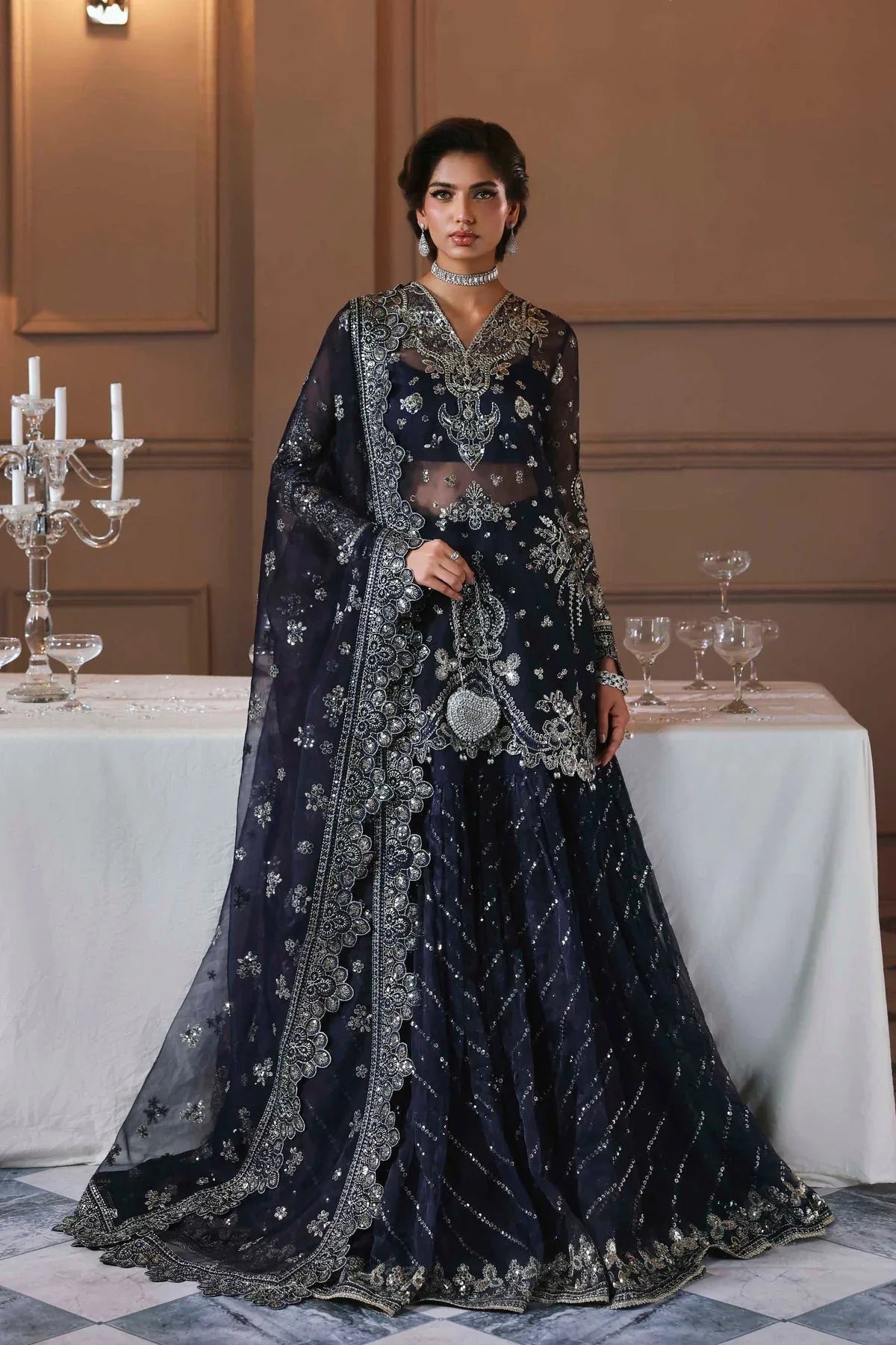 Akbar Aslam | Deewani Wedding Formals | Zarpari - Aqsa Fabrics
