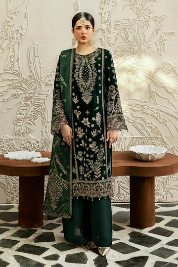Ramsha | Velvet Collection | V-607 - Aqsa Fabrics