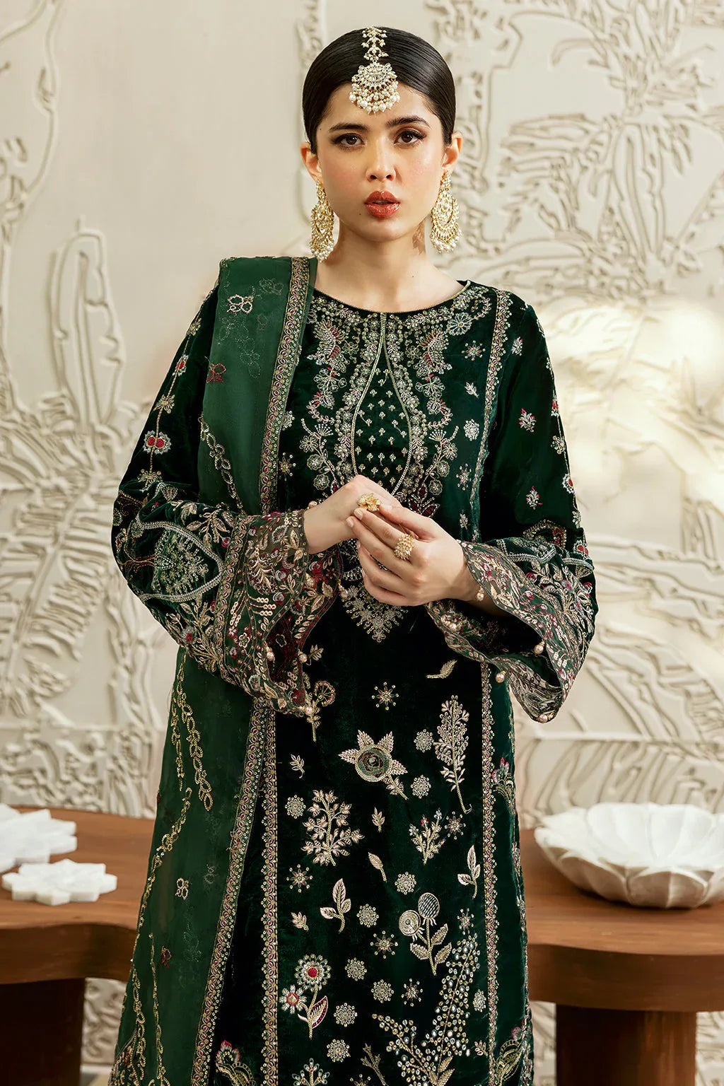 Ramsha | Velvet Collection | V-607 - Aqsa Fabrics
