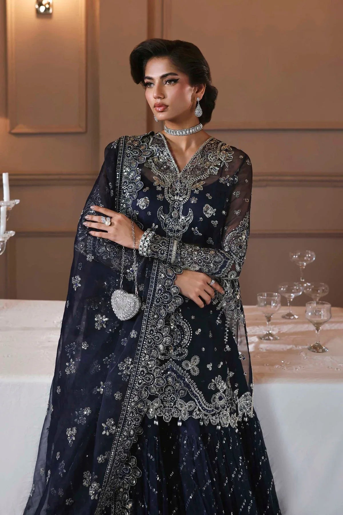 Akbar Aslam | Deewani Wedding Formals | Zarpari - Aqsa Fabrics