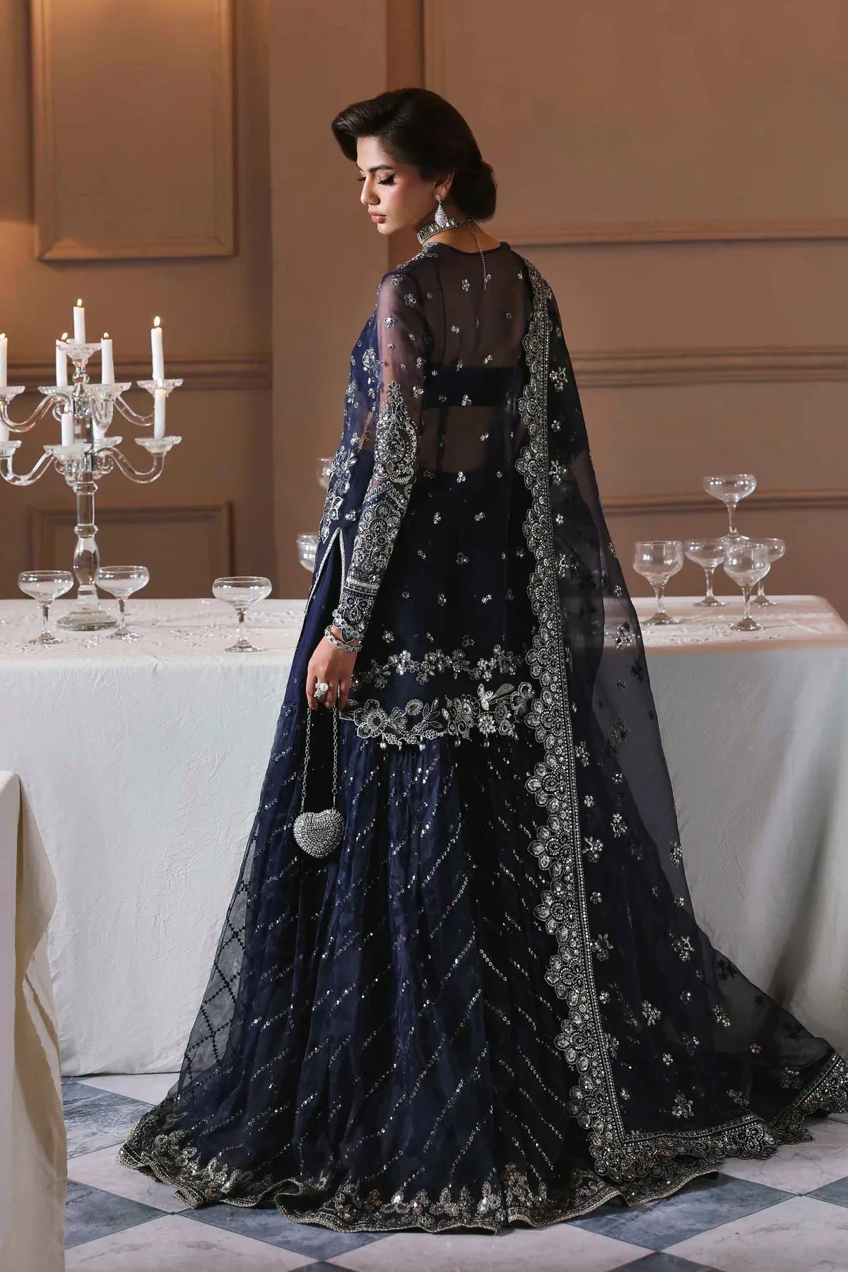 Akbar Aslam | Deewani Wedding Formals | Zarpari - Aqsa Fabrics