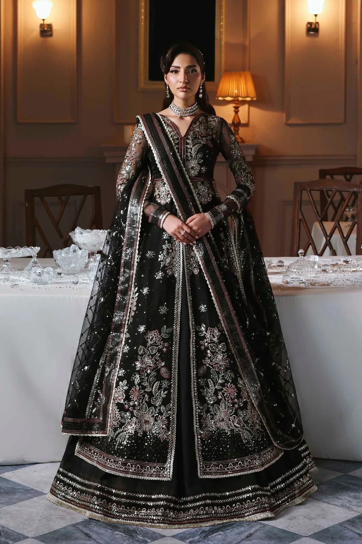 Akbar Aslam | Deewani Wedding Formals | Zarafreen - Aqsa Fabrics
