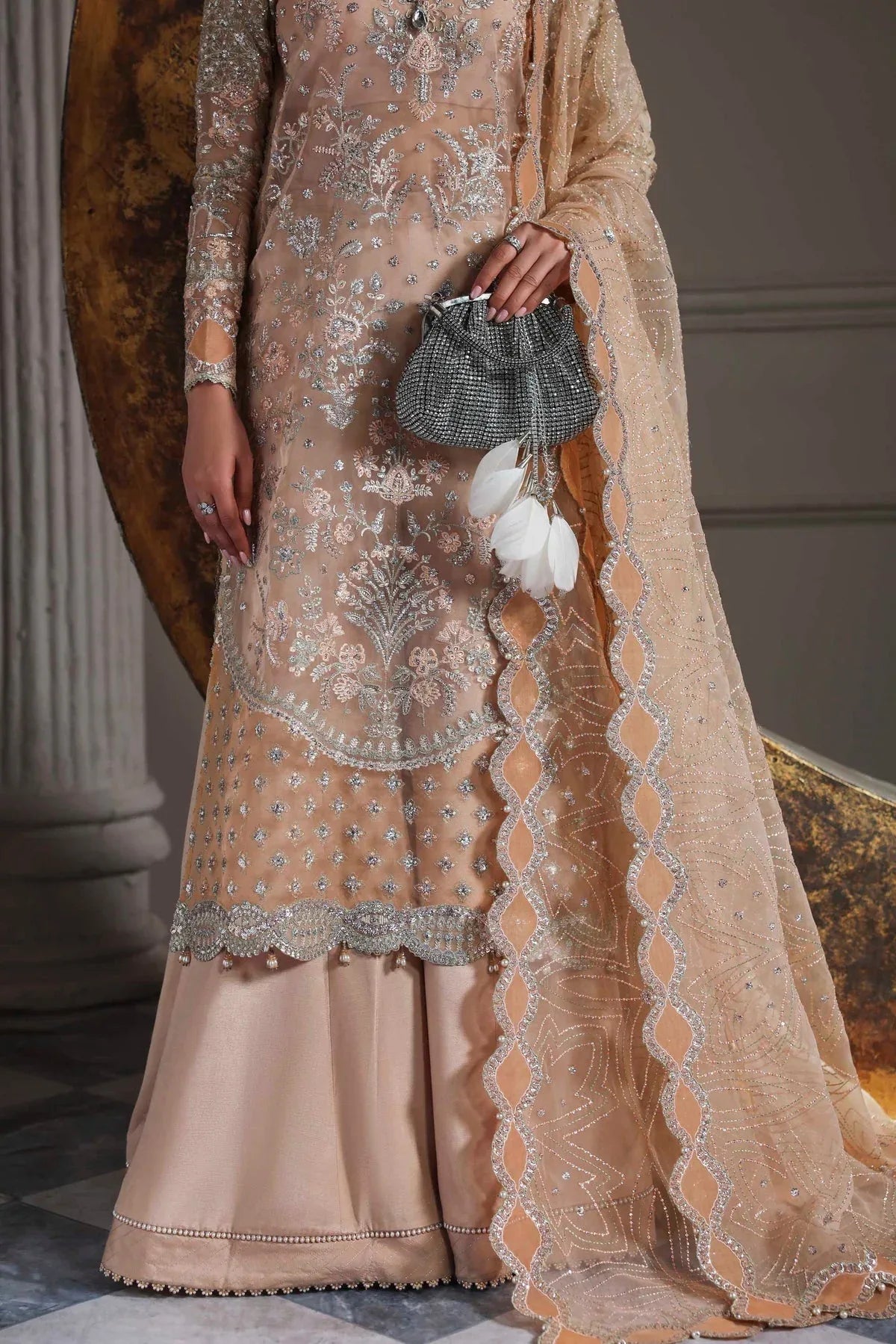 Akbar Aslam | Deewani Wedding Formals | Aabroza - Aqsa Fabrics