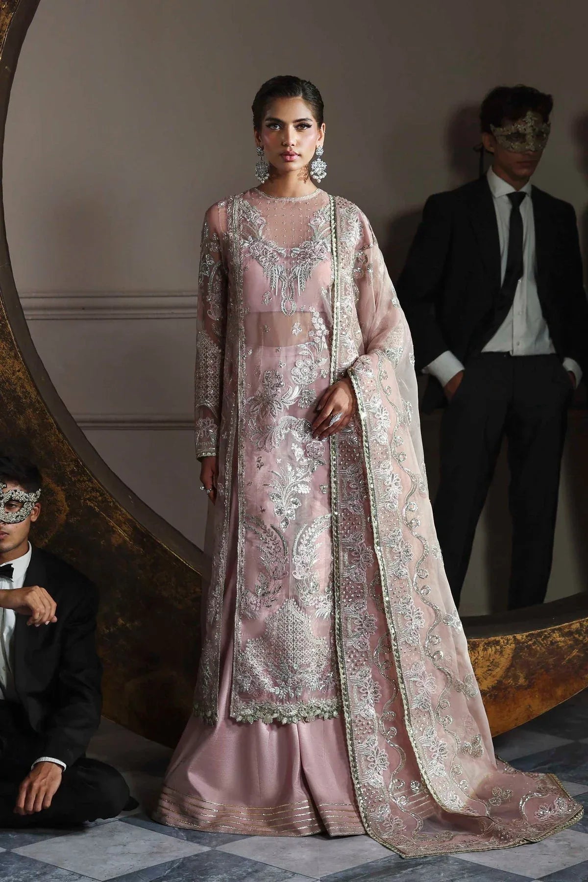 Akbar Aslam | Deewani Wedding Formals | Shahmeena - Aqsa Fabrics