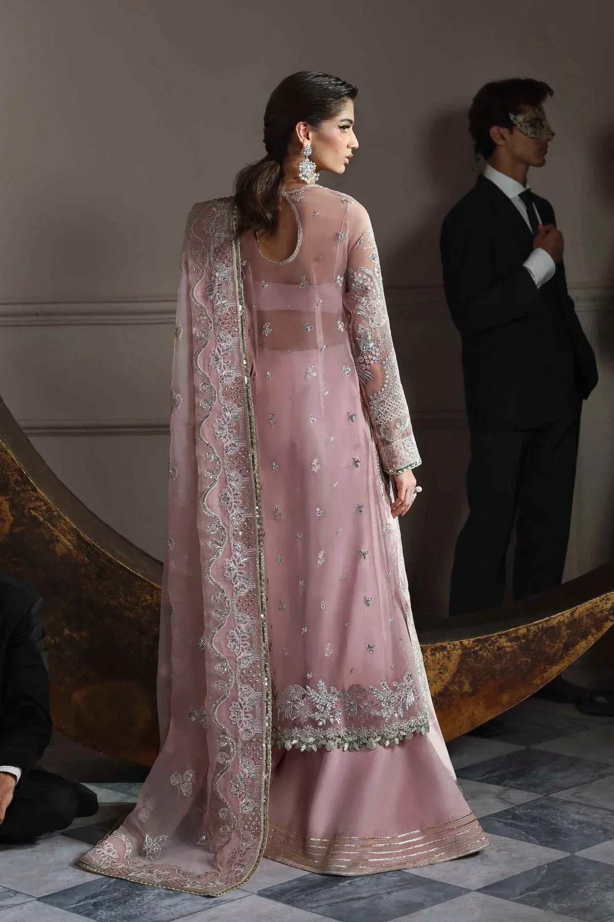 Akbar Aslam | Deewani Wedding Formals | Shahmeena - Aqsa Fabrics