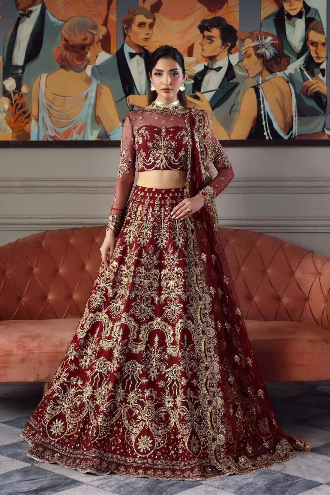 Akbar Aslam | Deewani Wedding Formals | Shahbano - Aqsa Fabrics