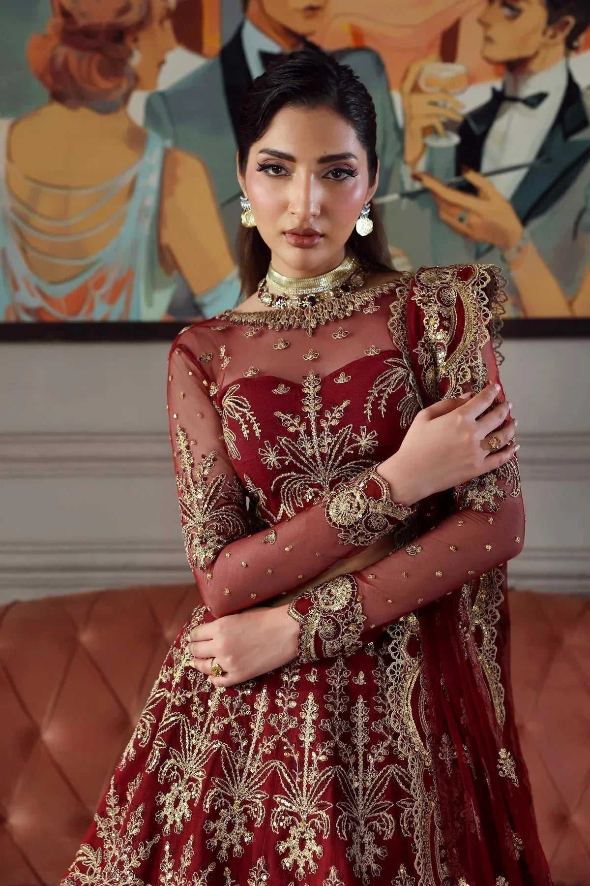Akbar Aslam | Deewani Wedding Formals | Shahbano - Aqsa Fabrics
