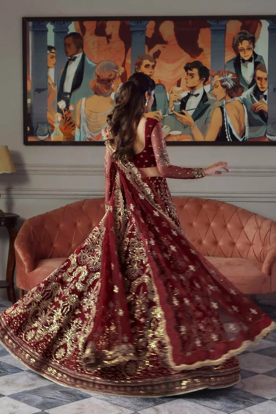 Akbar Aslam | Deewani Wedding Formals | Shahbano - Aqsa Fabrics