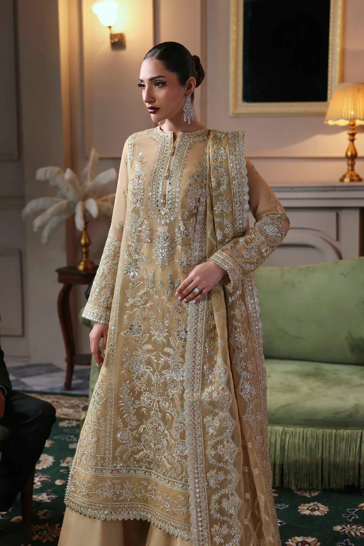 Akbar Aslam | Deewani Wedding Formals | Tajmeen - Aqsa Fabrics