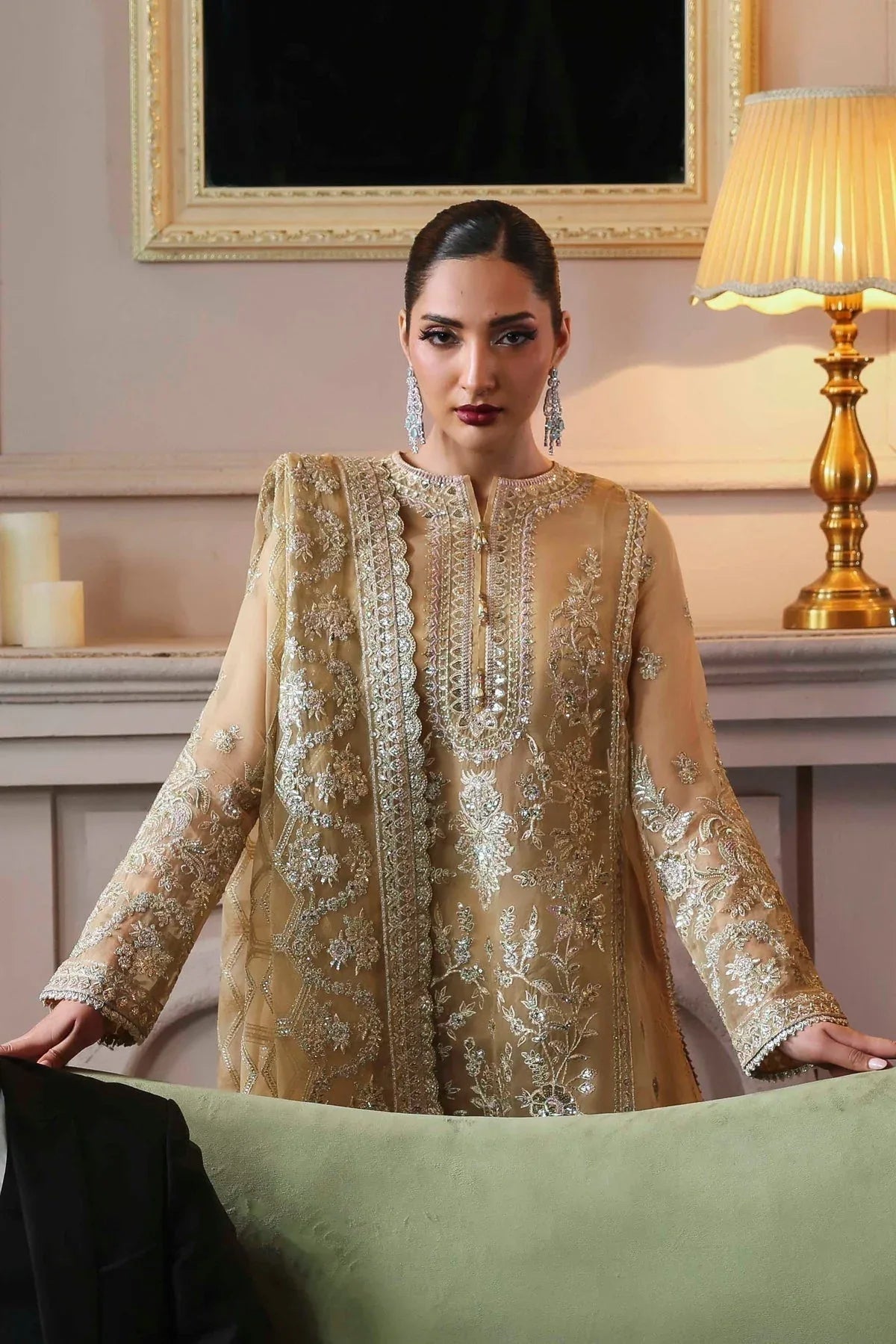 Akbar Aslam | Deewani Wedding Formals | Tajmeen - Aqsa Fabrics