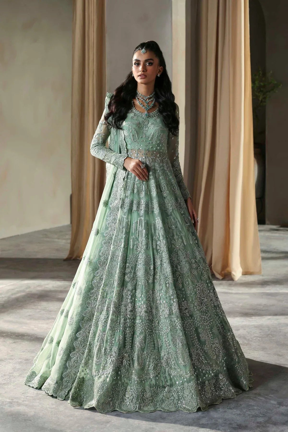 Akbar Aslam | Meeras Luxury Chiffon 25 | Hayal - Aqsa Fabrics