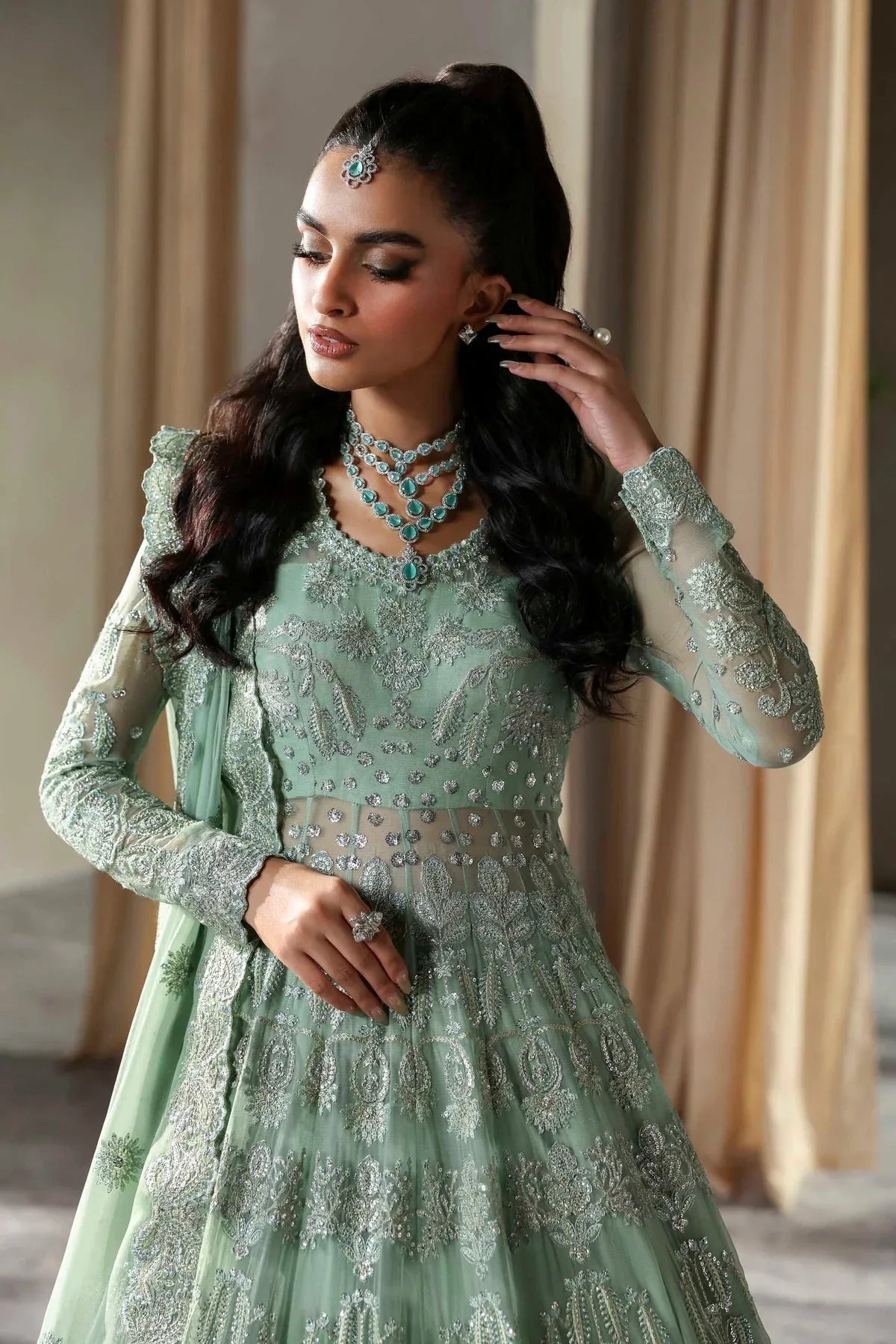 Akbar Aslam | Meeras Luxury Chiffon 25 | Hayal - Aqsa Fabrics