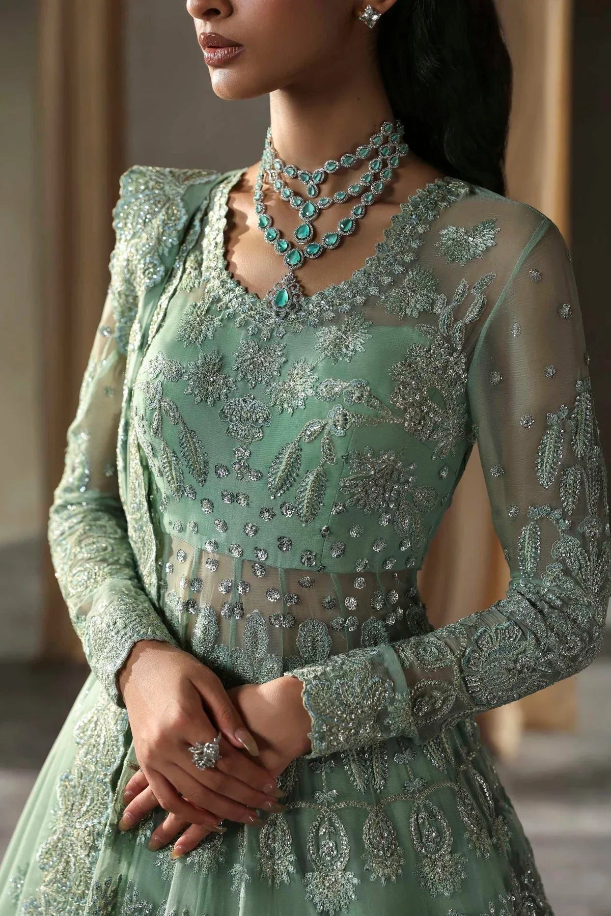 Akbar Aslam | Meeras Luxury Chiffon 25 | Hayal - Aqsa Fabrics