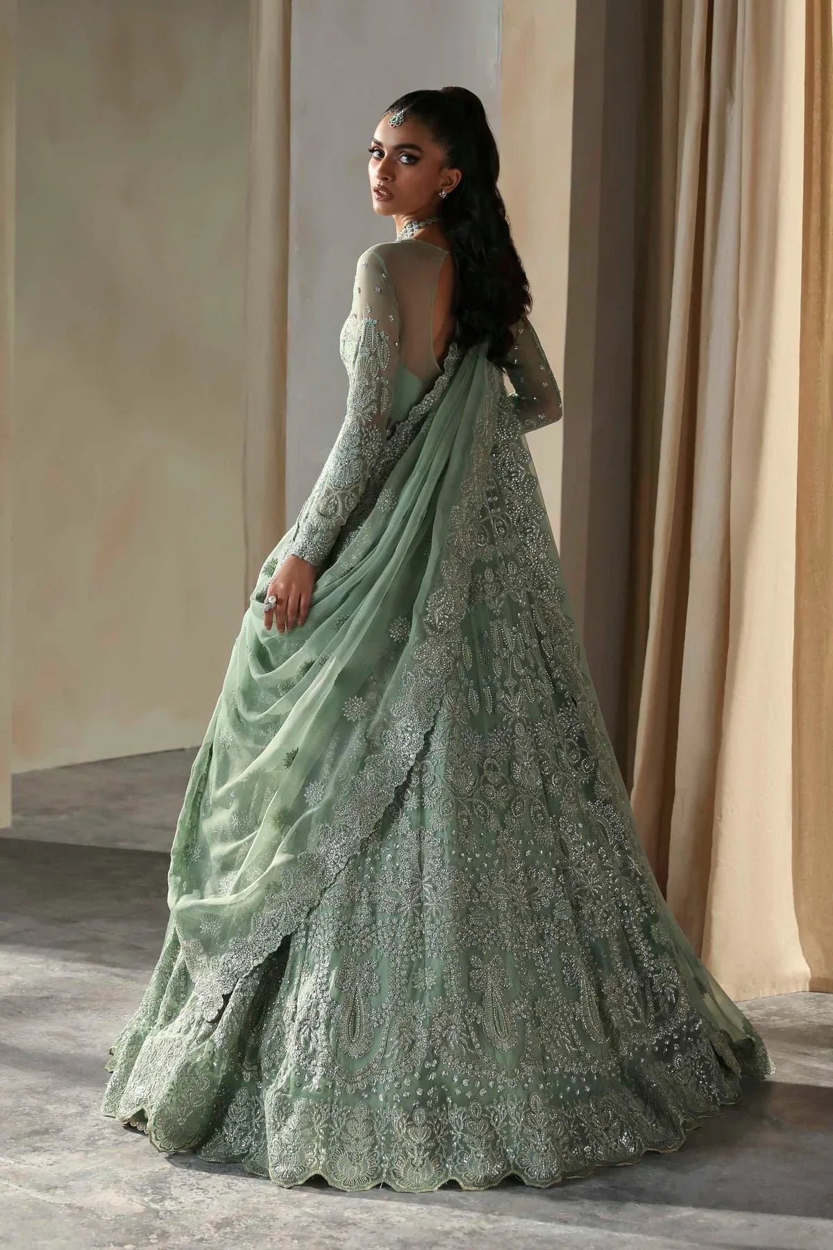 Akbar Aslam | Meeras Luxury Chiffon 25 | Hayal - Aqsa Fabrics