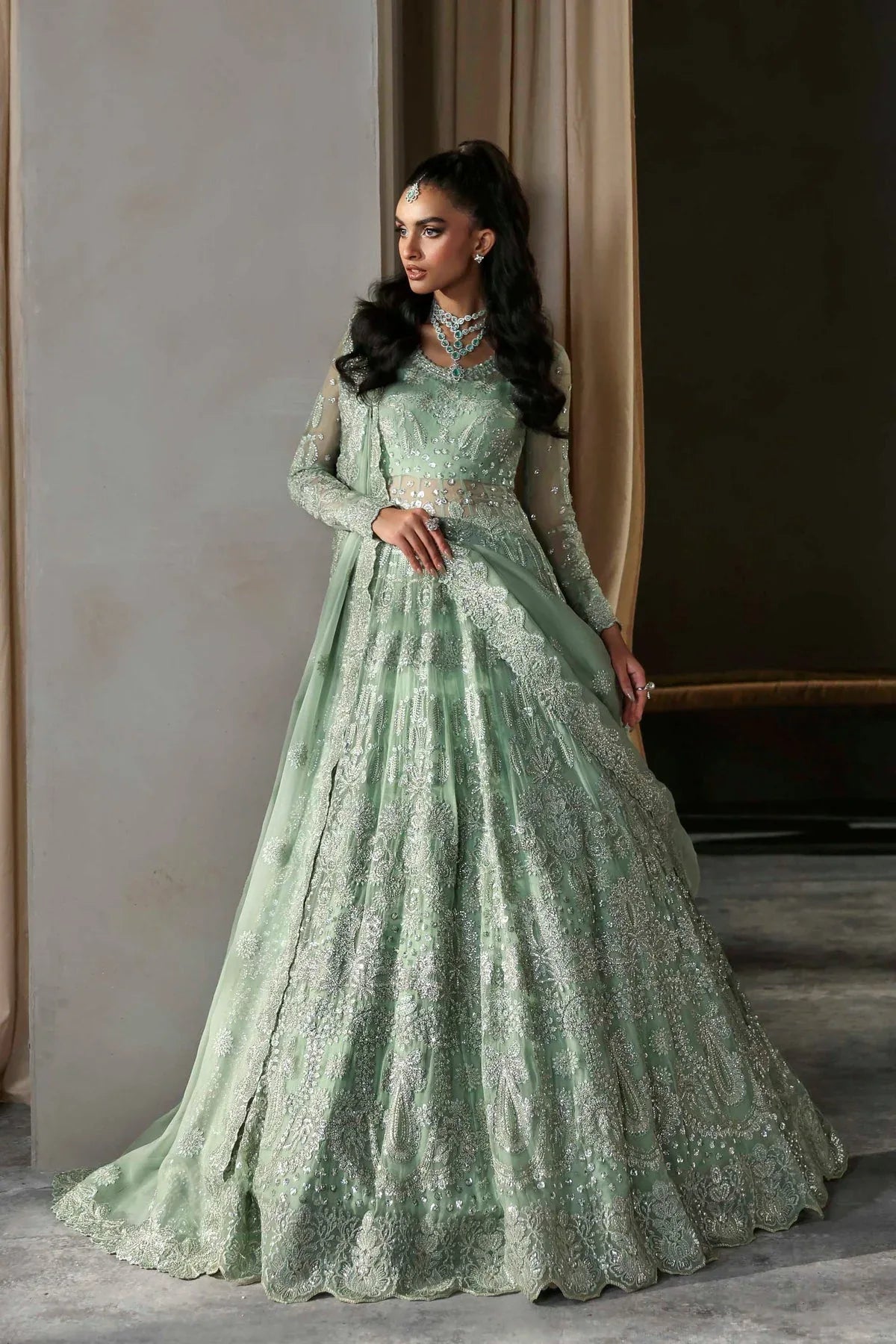 Akbar Aslam | Meeras Luxury Chiffon 25 | Hayal - Aqsa Fabrics