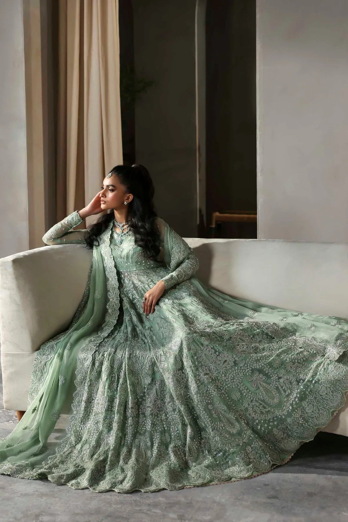 Akbar Aslam | Meeras Luxury Chiffon 25 | Hayal - Aqsa Fabrics