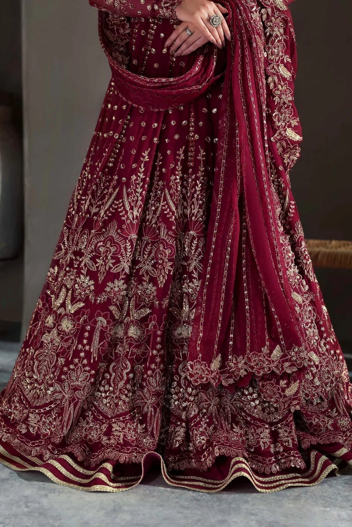 Akbar Aslam | Meeras Luxury Chiffon 25 | Mahroze - Aqsa Fabrics
