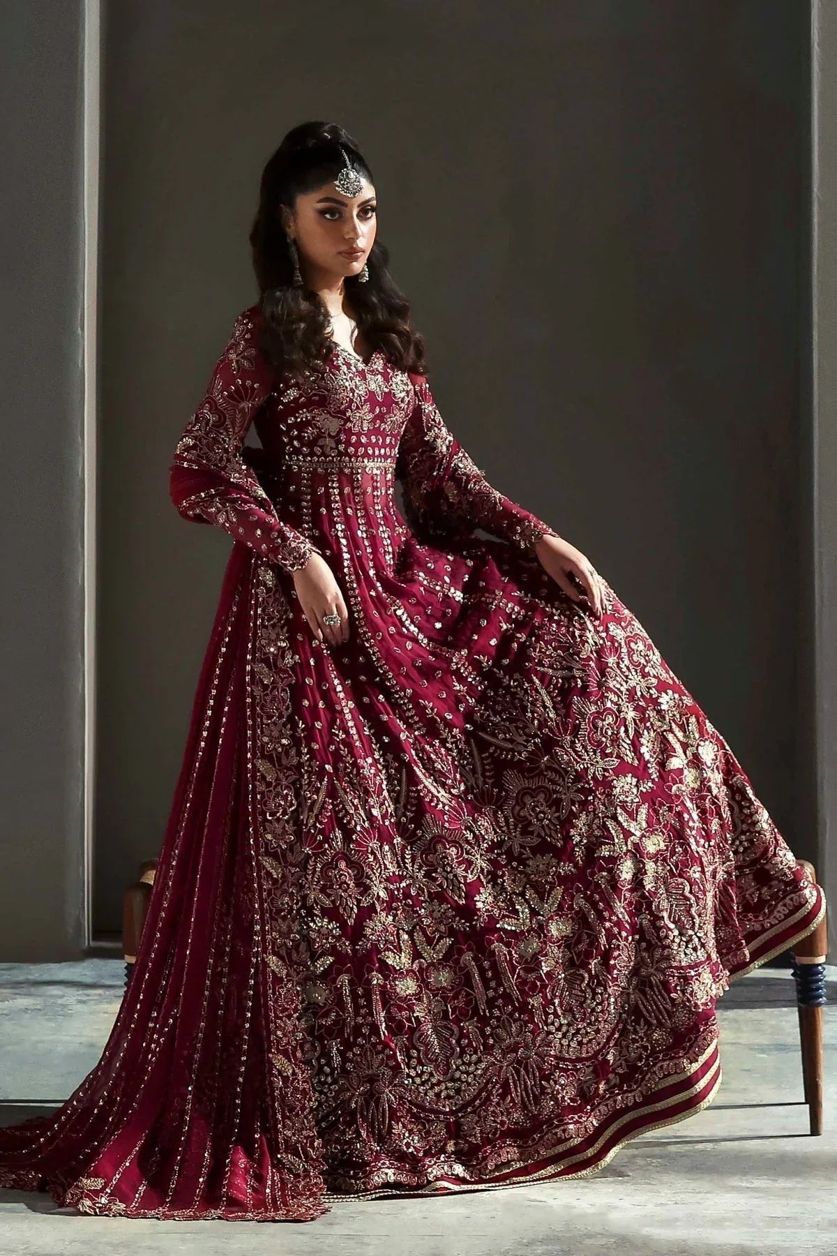 Akbar Aslam | Meeras Luxury Chiffon 25 | Mahroze - Aqsa Fabrics
