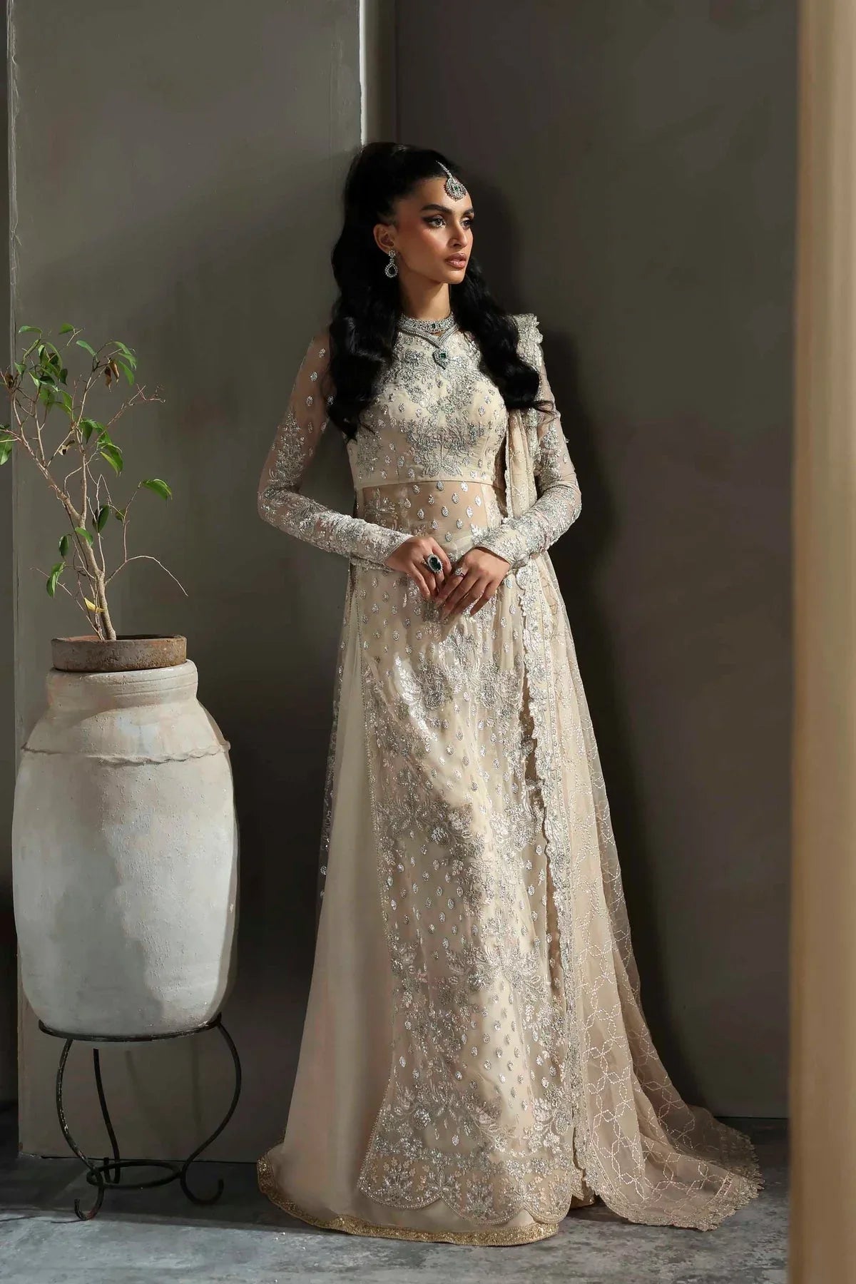 Akbar Aslam | Meeras Luxury Chiffon 25 | Sehrya - Aqsa Fabrics