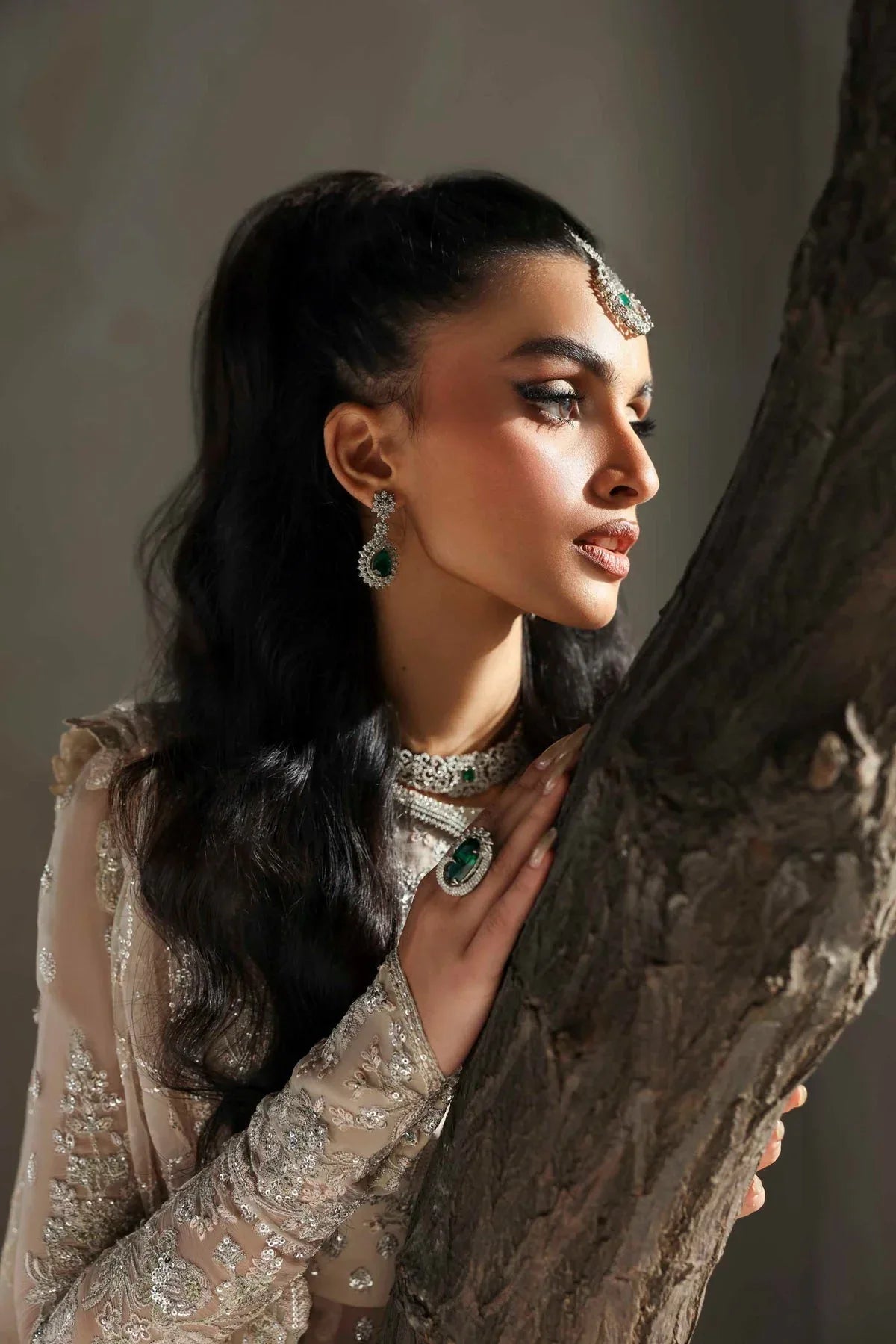 Akbar Aslam | Meeras Luxury Chiffon 25 | Sehrya - Aqsa Fabrics
