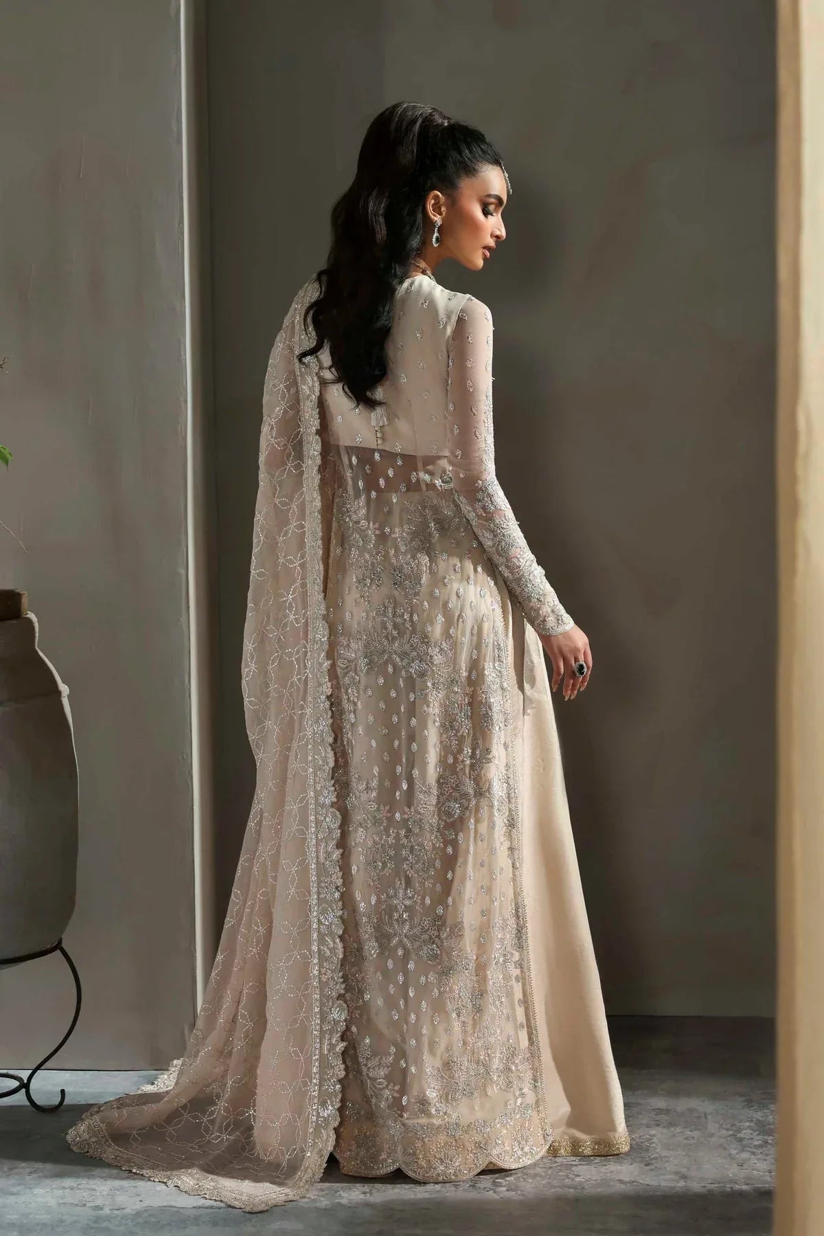 Akbar Aslam | Meeras Luxury Chiffon 25 | Sehrya - Aqsa Fabrics
