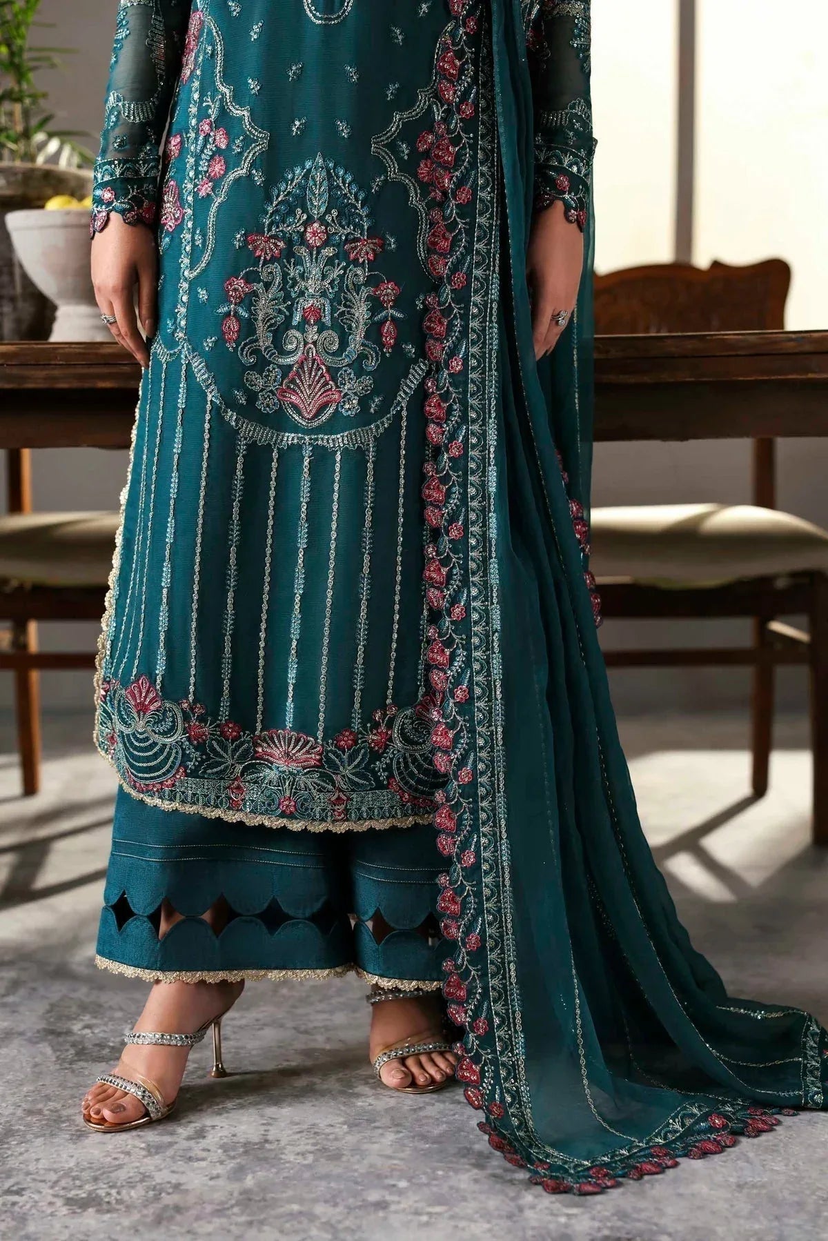 Akbar Aslam | Meeras Luxury Chiffon 25 | Scarzia - Aqsa Fabrics