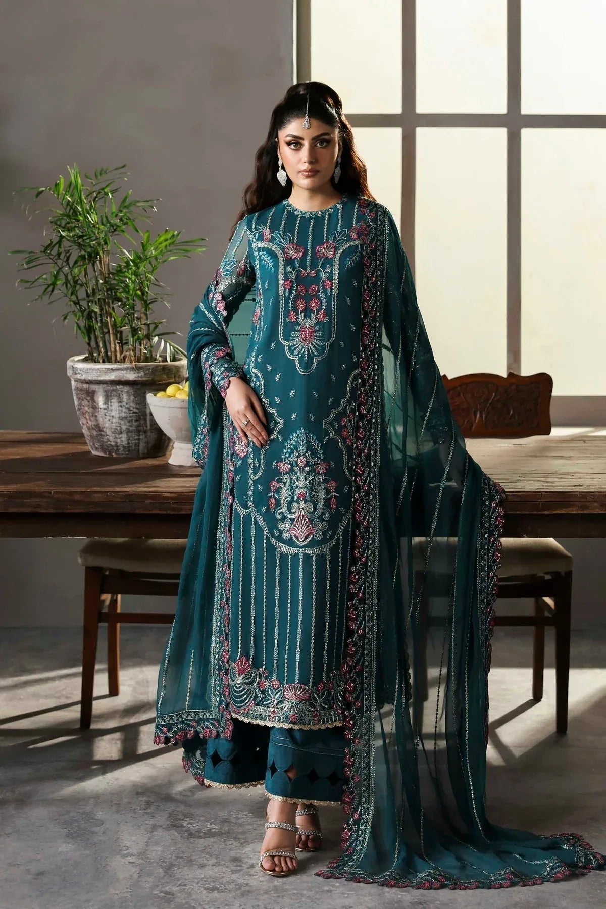 Akbar Aslam | Meeras Luxury Chiffon 25 | Scarzia - Aqsa Fabrics