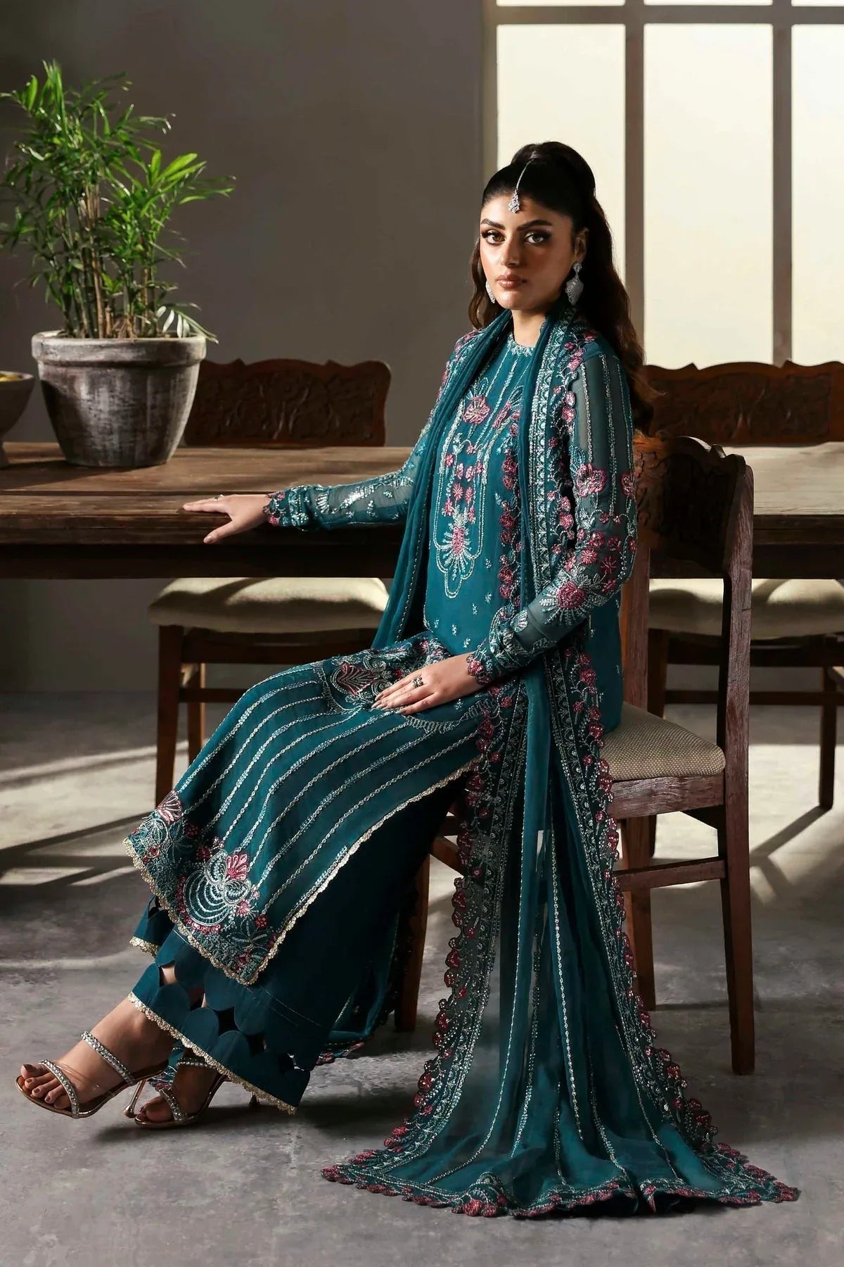 Akbar Aslam | Meeras Luxury Chiffon 25 | Scarzia - Aqsa Fabrics