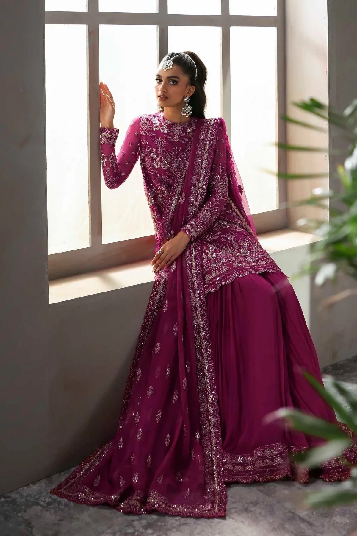 Akbar Aslam | Meeras Luxury Chiffon 25 | Mehzar - Aqsa Fabrics