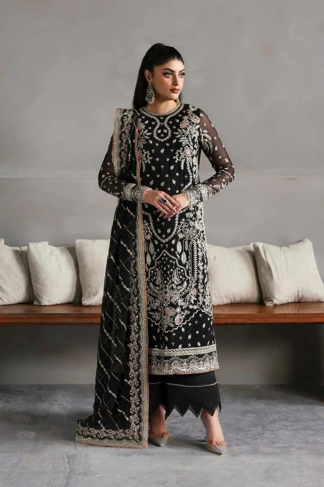 Akbar Aslam | Meeras Luxury Chiffon 25 | Zehmaya - Aqsa Fabrics