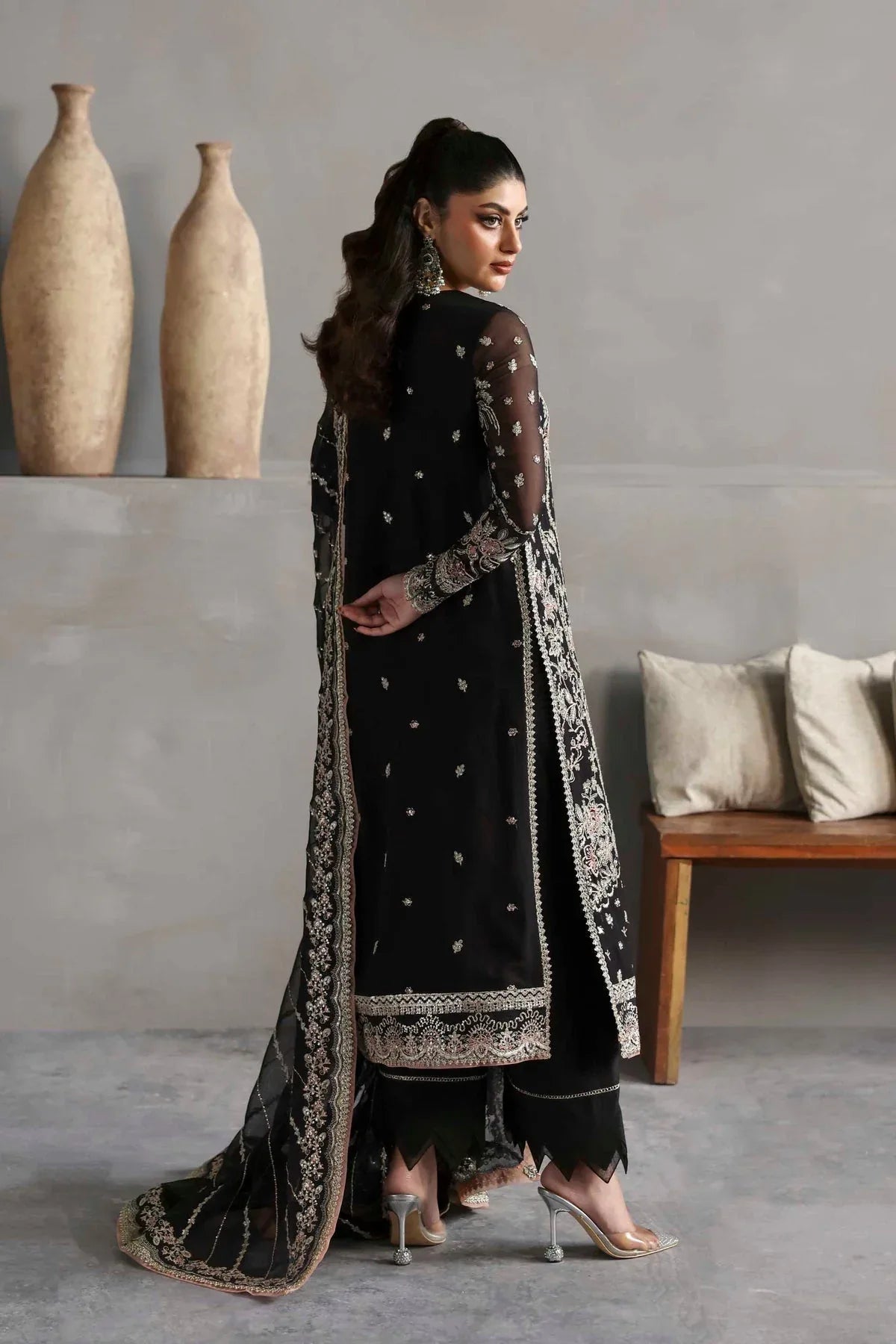 Akbar Aslam | Meeras Luxury Chiffon 25 | Zehmaya - Aqsa Fabrics