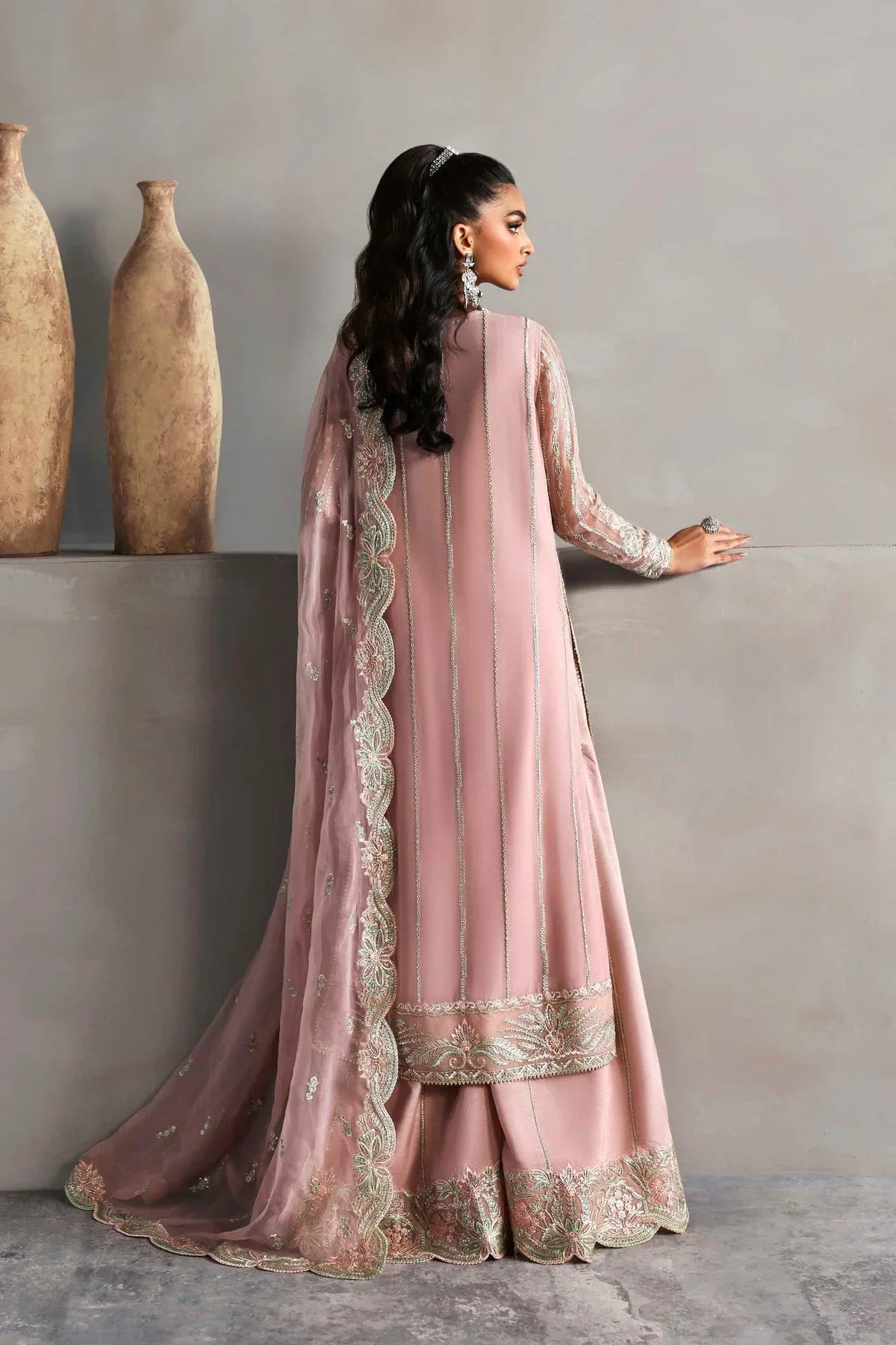 Akbar Aslam | Meeras Luxury Chiffon 25 | Gulnour - Aqsa Fabrics