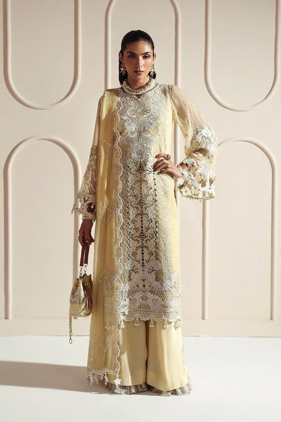 Alizeh | Aymal Luxury Bamber Chiffon | AIRA - Aqsa Fabrics