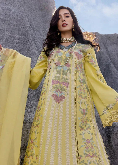 Saira Shakira | Luxury Lawn 25 | DILARA-B - Aqsa Fabrics