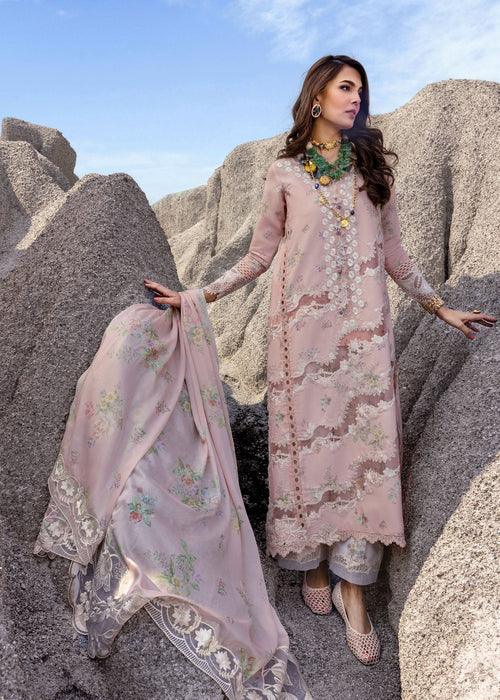 Saira Shakira | Luxury Lawn 25 | SERENA-B - Aqsa Fabrics