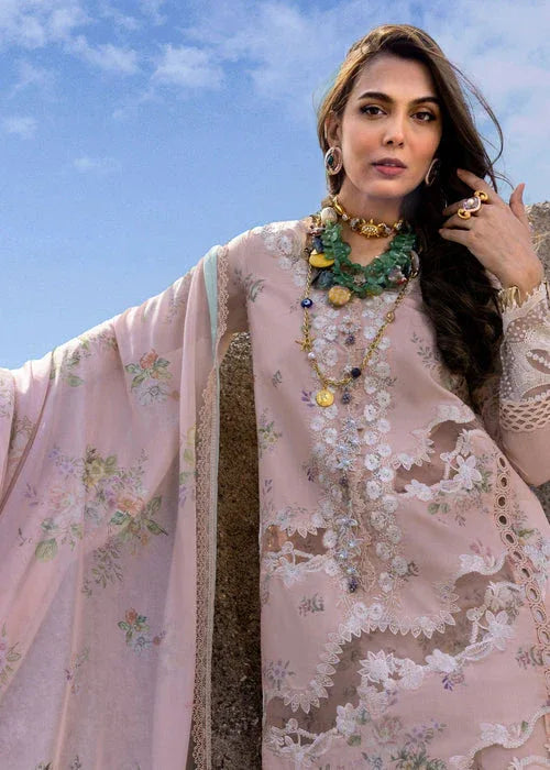 Saira Shakira | Luxury Lawn 25 | SERENA-B - Aqsa Fabrics