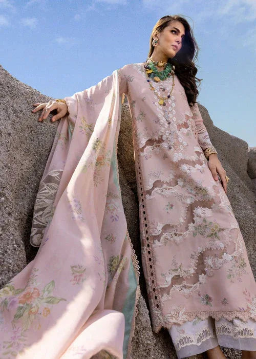 Saira Shakira | Luxury Lawn 25 | SERENA-B - Aqsa Fabrics
