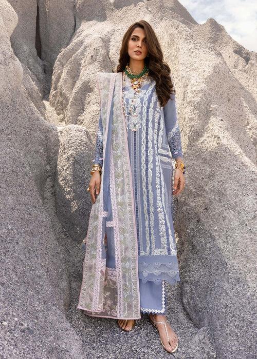 Saira Shakira | Luxury Lawn 25 | NADINE-A - Aqsa Fabrics